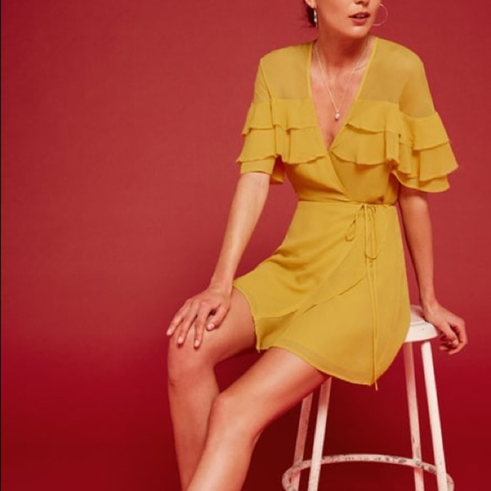 NWOT Reformation Juliana Wrap Dress